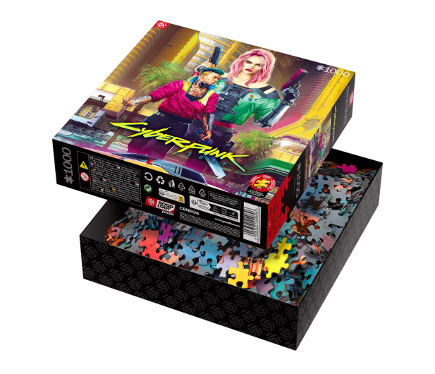 Good Loot Gaming Puzzle: Cyberpunk 2077 Kitsch Style 1000 elementów - 1331121 - zdjęcie 4